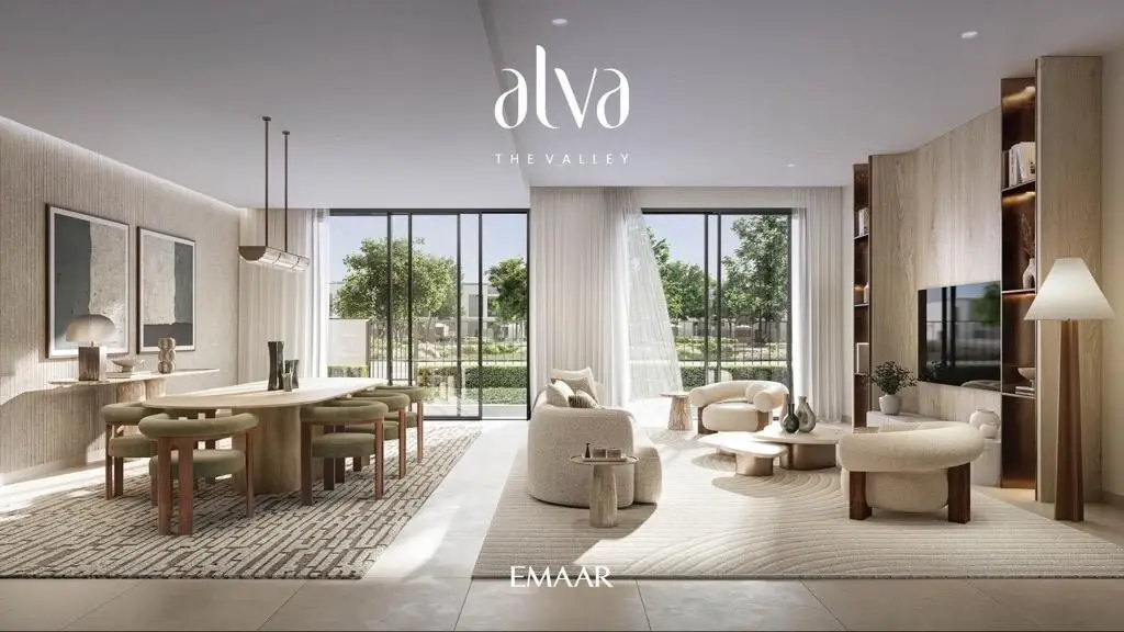 Living and dining room: full-height glazing opening to the garden