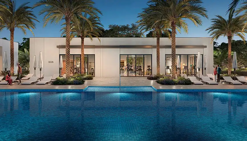 Community pool: Shared leisure pool